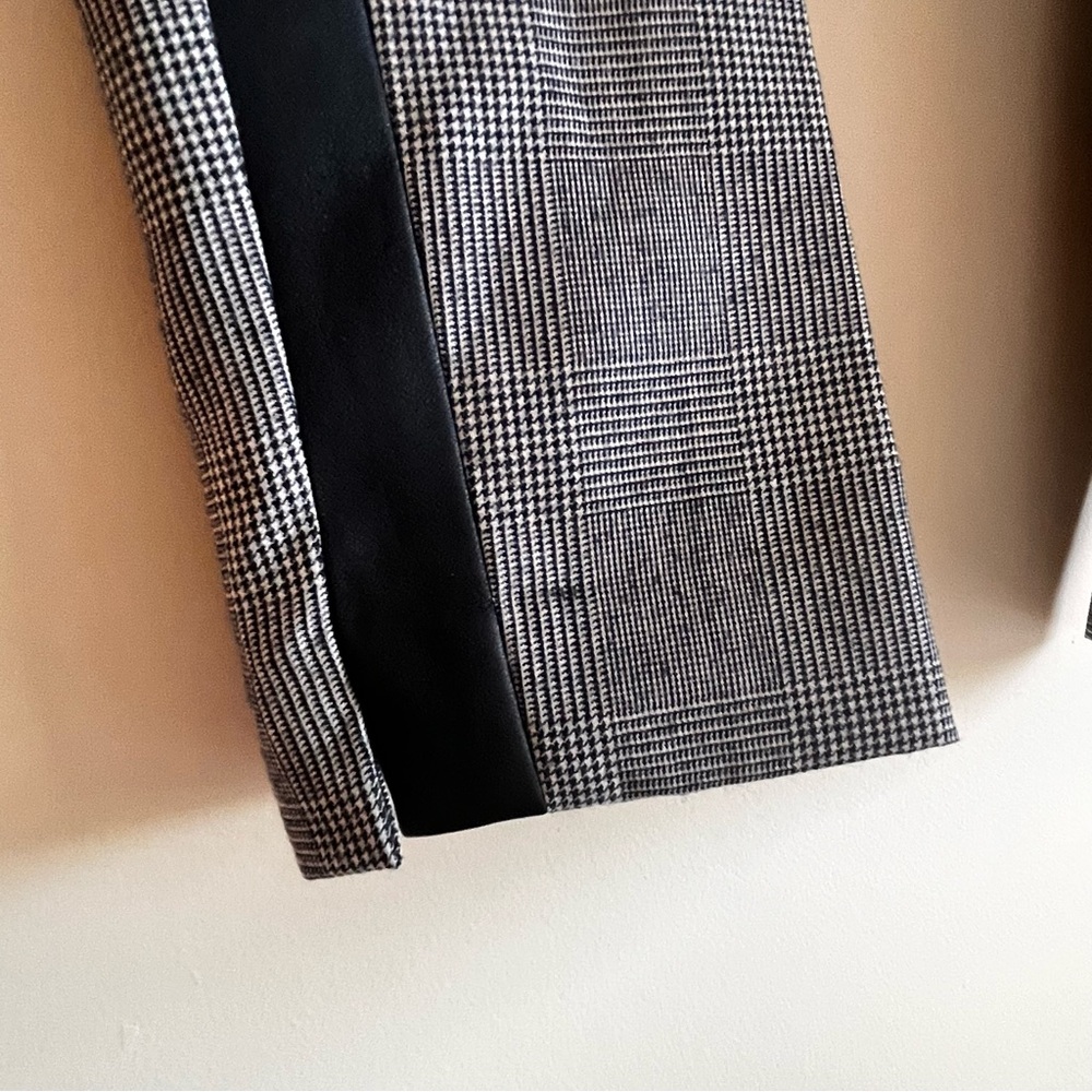 **BNWOT** J CREW BLACK AND WHITE HOUNDSTOOTH DRESS PANTS - Picture 10 of 14
